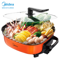 美的LHN30A(WB1)多功能电火锅韩式电热锅家用电炒锅不粘锅电锅电火锅
