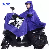 天堂 雨衣电动车雨衣雨披N120末通车雨衣雨披 时尚电动车雨披 单件装 深紫色