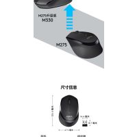 罗技无线鼠标M330
