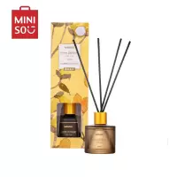 名创优品(miniso) 净化空气清新剂无火香薰精油家用卧室室内[丛林漫步100mL 清爽花香]