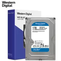 西部数据(WD)蓝盘 1TB SATA6Gb/s 7200转64MB 台式 机械硬盘