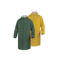 代尔塔 连体雨衣 407005,XL码/绿色黄色颜色备注