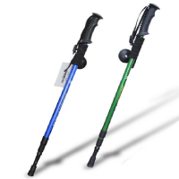 徽羚羊 超轻三档伸缩徒步登山杖6061号-蓝色徽羚羊 超轻三档伸缩徒步登山杖6061号-绿色