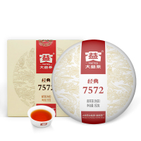 大益普洱茶7572 经典标杆熟茶150g/包