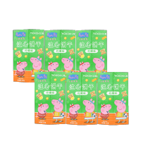 小猪佩奇PeppaPig柠檬味注心饼干40克 ×6盒装