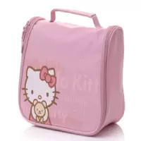 蓝橙Hello Kitty精致旅行洗漱包(抱抱熊款)