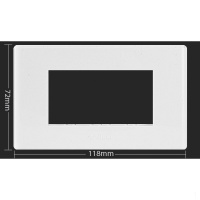 公牛 BULL GN-G04K111-01P 118型模块固定架 GN-G04K111-01P(包装数量 1个).