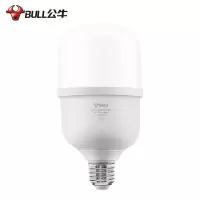 公牛 BULL GN-30W E27白光(柱形) 柱形灯 30W GN-30W E27 白光 单个(包装数量 1个)..
