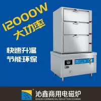 沁鑫 QX-H1-E112 商用电磁海鲜蒸柜