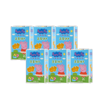 小猪佩奇PeppaPig蔬菜饼干40克 ×6盒