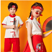 六一儿童演出服中国风汉服男童小学生国学幼儿园古装表演服装女童LY-603(单位:件)(BY)