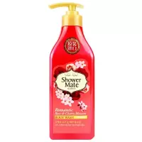 爱敬沐浴伴侣 玫瑰和樱桃花沐浴液550ml