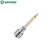 世达 12.5MM系列100MM长花形旋具套筒T30 25104（单位：个)