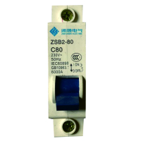 浙顺电气ZSB2-80/1P 80A小型断路器