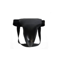 兵戎 拳击护裆成人 儿童散打跆拳道护档拳击护具 黑色护裆