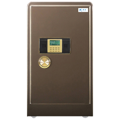 臻远全钢实心防盗保险柜 高70cm密码款古铜色