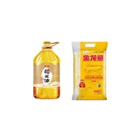 金龙鱼 御品珍珠米5KG/金龙鱼 3000ppm谷维素稻米油5L 套装