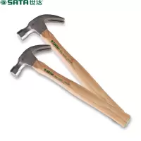 世达 SATA 92324 木柄羊角锤 铁锤1.25磅