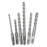 上海沪工 方柄四坑电锤钻头 穿墙墙壁冲击 钻头混凝土打眼墙砖扩孔植筋 方柄 6*160 单位:个