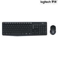 罗技 MK315 无线键盘鼠标套装 Nano接收器 黑色