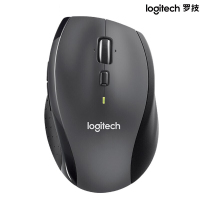 罗技 M705 激光无线鼠标 优联USB接收器 黑色