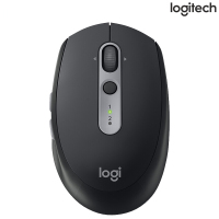 罗技 M590 无线鼠标 优联接收器 石墨黑