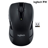 罗技 M546(M545) 无线鼠标 优联接收器 黑色