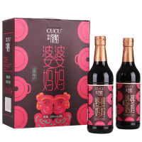 CUCU H3443 婆婆妈妈山西特产老陈醋纯粮饺子醋 500ml*2瓶