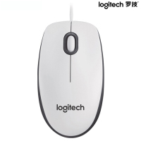 罗技 M100r 有线办公鼠标 黑色