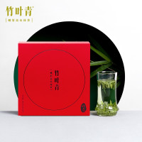 竹叶青(ZHUYEQING)春茶峨眉高山绿茶特级(论道)高端礼绿茶礼盒盒装180g\盒