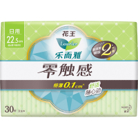乐而雅日用卫生巾 日用卫生巾 零触感特薄护翼型22.5cm30片