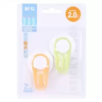 晨光(M&G) ARC925A6 圆型活动强力粘钩2kg 免钉无痕挂钩 2只装/卡