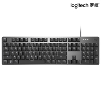 罗技 K845 有线机械背光键盘(茶轴)黑色