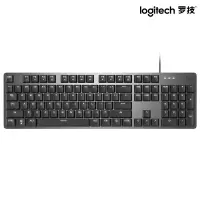 罗技 K845 有线机械背光键盘(茶轴)黑色