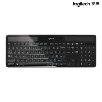 罗技 K750 无线太阳能键盘 USB优联接收器 黑色