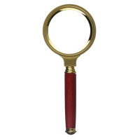 晨光(M&G)ARCN8265 放大镜 金属框凸面镜木质手柄 5倍 单个装