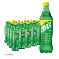 DP 雪碧柠檬味 汽水 碳酸饮料 500ml*24瓶 整箱装