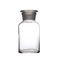 广口试剂瓶 实验室化学试剂瓶玻璃瓶白色广口瓶2500ml