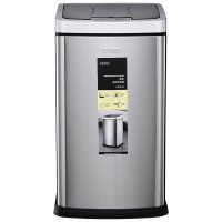 CCKO德国感应垃圾桶家用客厅卫生间创意自动智能9L