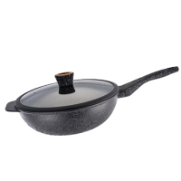 浮士德 32cm 可丽尔韩式养生锅多用途 麦饭石 煲锅 炒锅 汤锅 FA-035