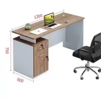 中悦博华 120*60*75cm 桌椅组合套装 1.2米桌子+椅子