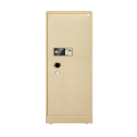 臻远全钢实心防盗保险柜 高100cm指纹款土豪金色