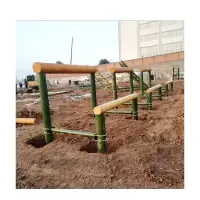 DP 训练器材体能训练器材高低圆木训练器材 绿色