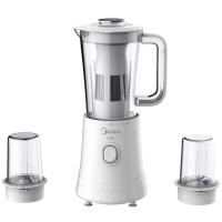 美的(Midea)LZ05D果汁机料理机榨汁机搅拌机家用250W研磨果汁三杯三刀