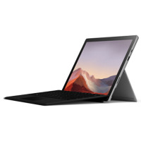 微软Surface Pro 7 i5 8G+128G 亮铂金主机+典雅黑键盘 12.3英寸触屏 二合一平板 轻薄本 高色