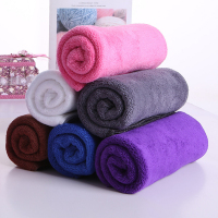 不易褪色洗车毛巾 珊瑚绒 细纤维毛巾 强吸水 20条装 棕色款