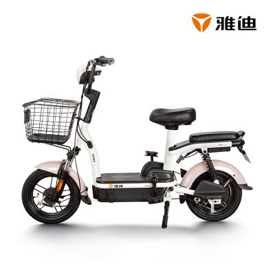 雅迪(yadea)电动自行车小金果48V电动车真空轮胎电瓶车 48V12AH石墨烯[黑色]