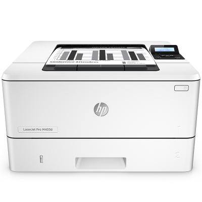 惠普(hp)LaserJet Pro 403D 黑白激光打印机