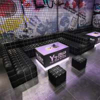 三神 沙发 专业ktv沙发卡座酒吧包厢家用型转角沙发定制