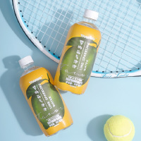 赞物 萌气泡泡(青柠味苏打气泡水汽水)500ml/瓶*9